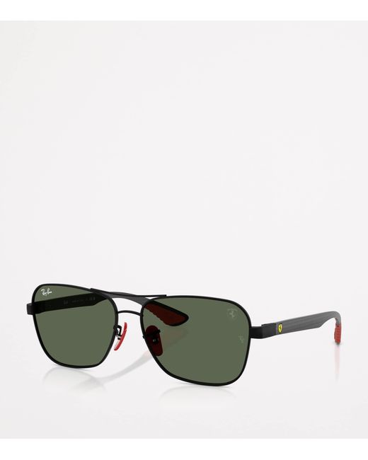 Ray-Ban Green X Scuderia Ferrari Rb8336M Square Sunglasses
