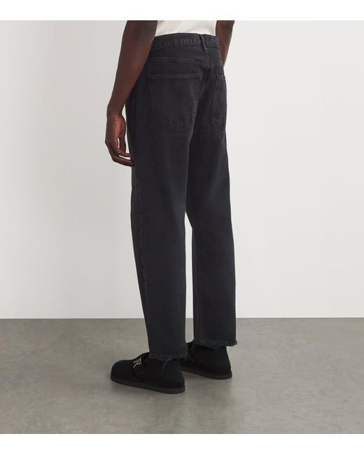 Agolde Blue 90's Straight Jeans for men