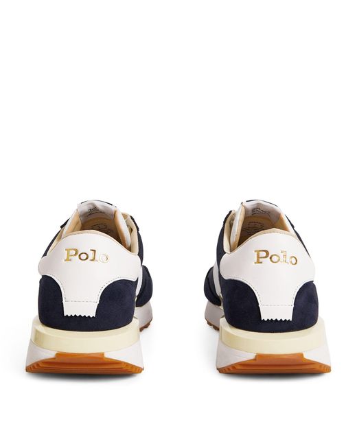 Polo Ralph Lauren Blue Train 89 Sneakers for men