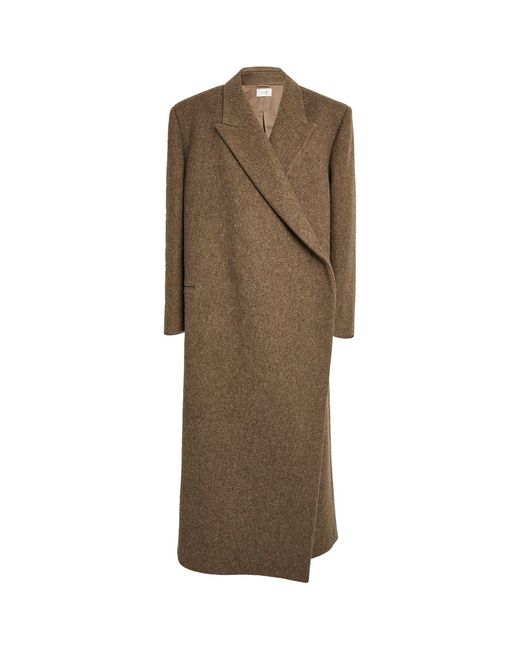 The Row Brown Wool Dhani Coat