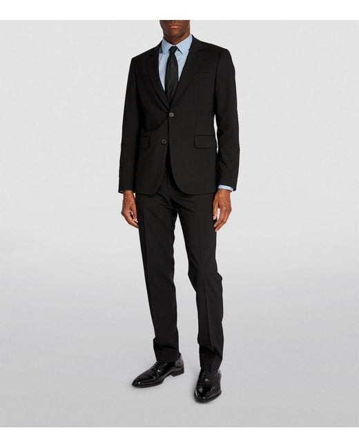 Sandro Blue Cotton-Blend Point-Collar Shirt for men