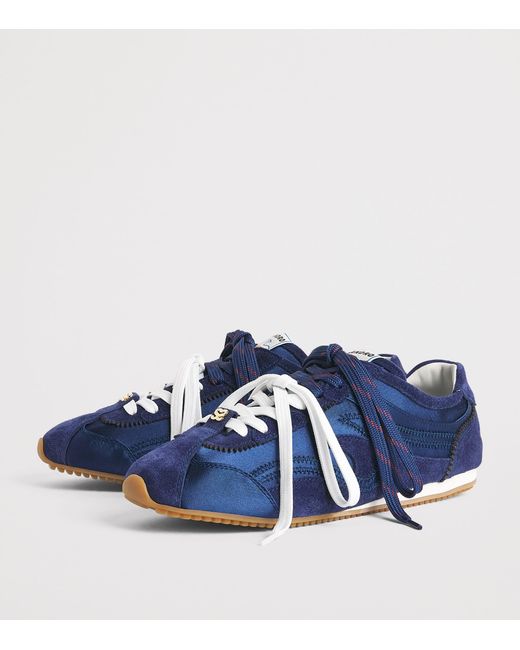 Sandro Blue Light Wave Sneakers