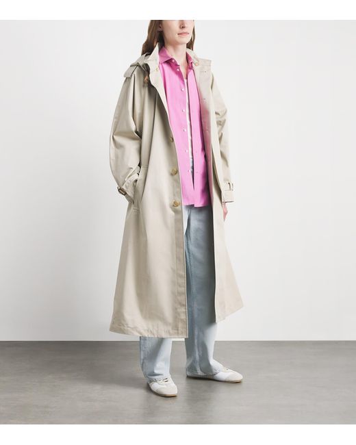 Polo Ralph Lauren Pink Cotton-Silk Relaxed-Fit Shirt