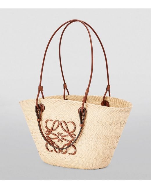 Loewe Natural X Paula's Ibiza Anagram Basket Bag