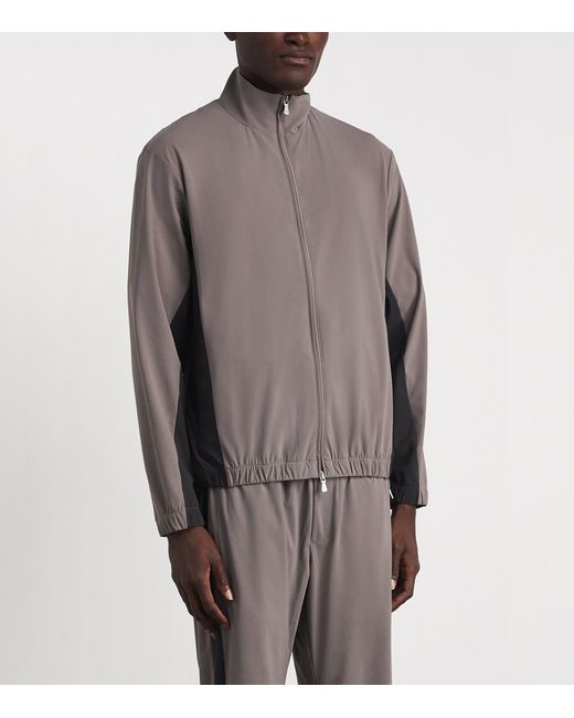 Eleventy Brown Technical Jacket for men