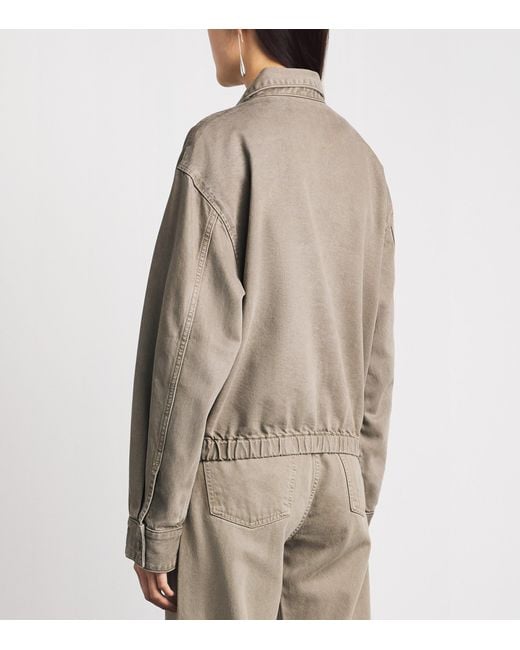 Agolde Natural Nile Denim Jacket