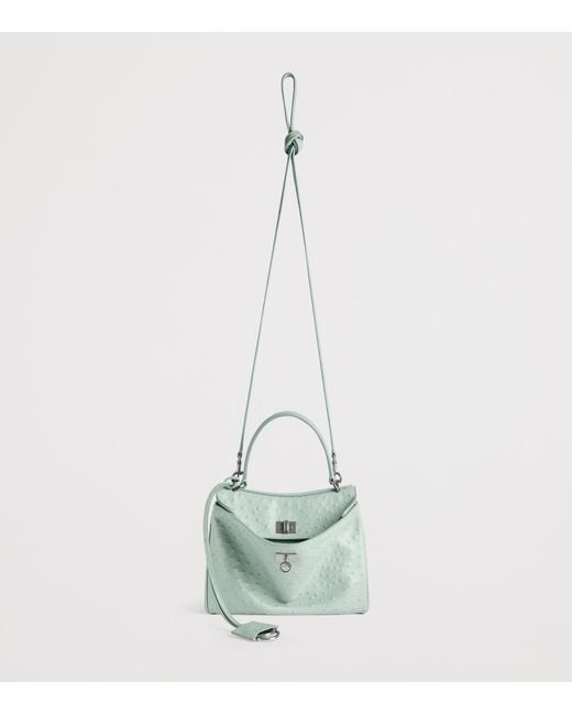 Balenciaga Green Mini Rodeo Top-Handle Bag