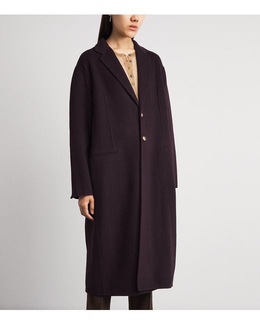Polo Ralph Lauren Blue Wool Coat