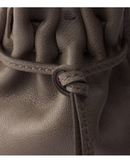 Prada Brown Medium Leather Bonnie Top-Handle Bag