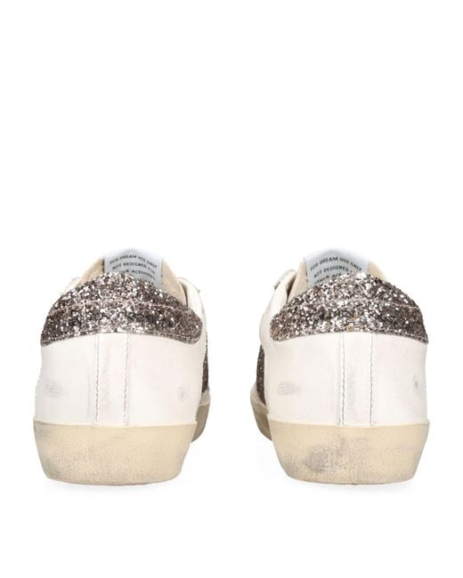 Golden Goose Deluxe Brand Natural Leather Super-star Sneakers