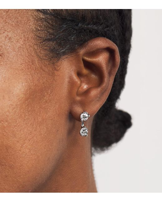 Anita Ko White And Diamond Orbit Single Earring