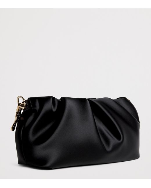 Christian Louboutin Black Eva Small Neoprene Shoulder Bag