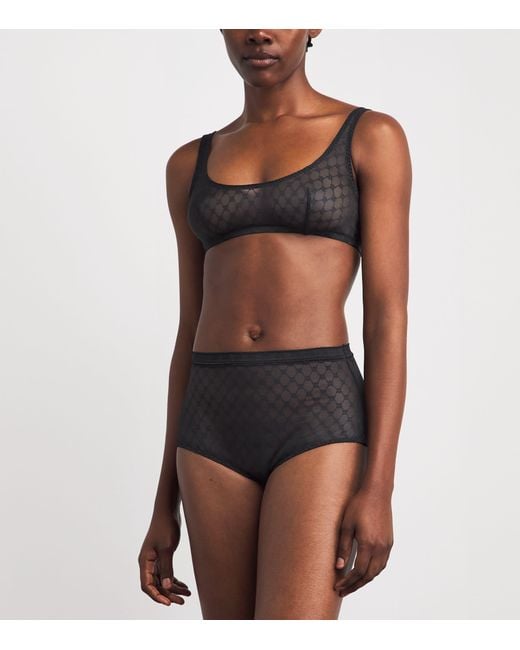 Simone Perele Gray Lace Wireless Bra