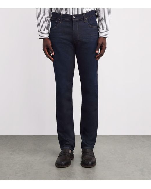 Citizens of Humanity Blue Cotton-Cashmere Gage Jeans for men