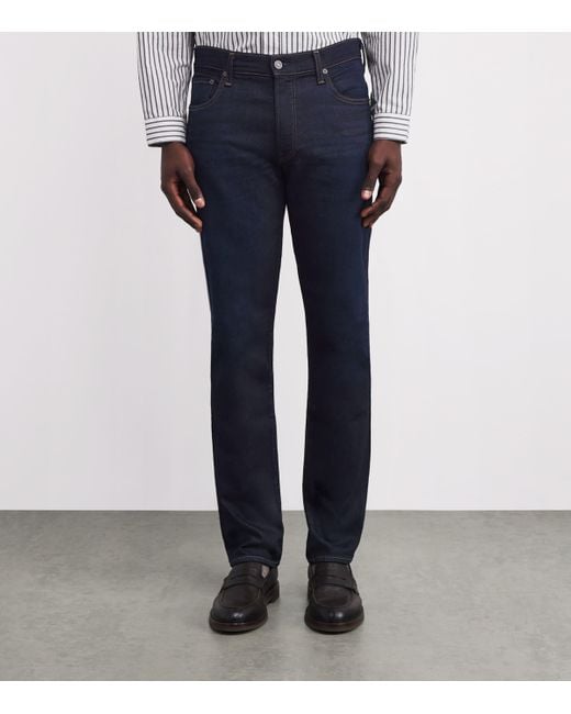 Citizens of Humanity Blue Cotton-Cashmere Gage Jeans for men