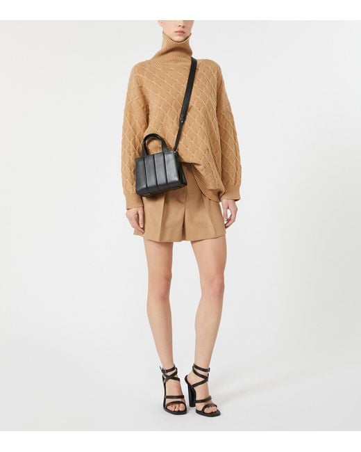 Max Mara Natural Wool-Cashmere Sweater