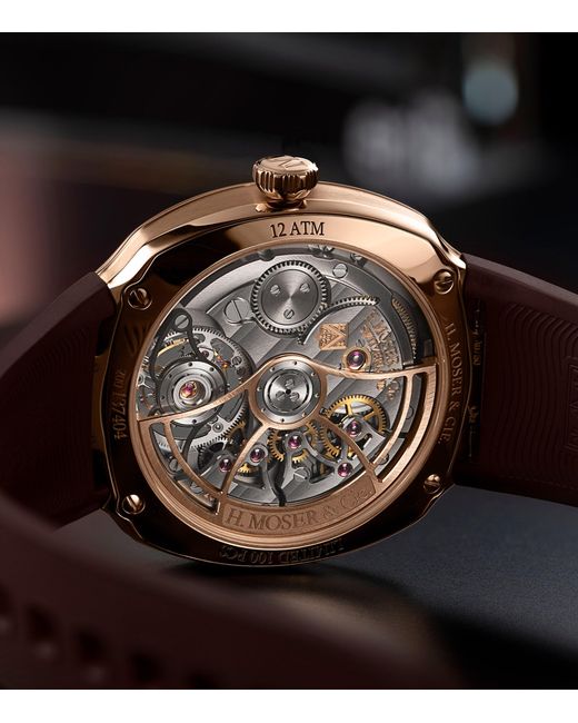 H. Moser & Cie Brown X Pierre Gasly Streamliner Tourbillon Watch