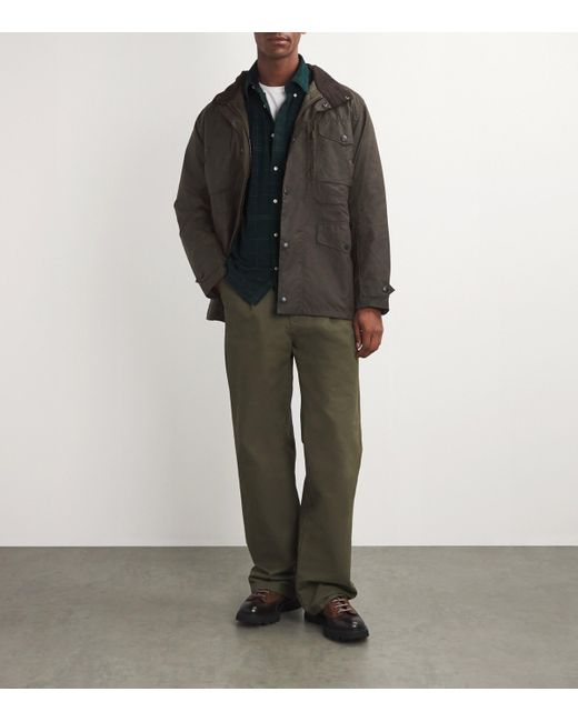 Barbour sapper jacket green online