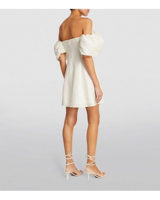 Cult Gaia White Lissett Mini Dress