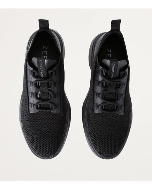 Cole Haan Black Stitchlite Zerøgrand Sneakers for men