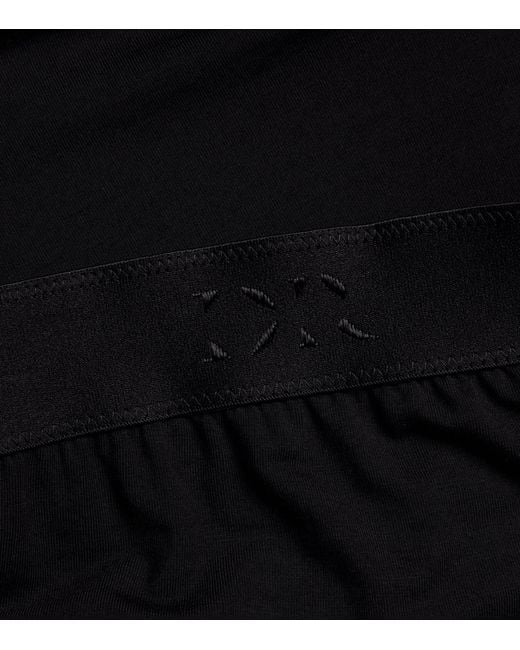 Derek Rose Black Micro Modal Alex Trunks for men