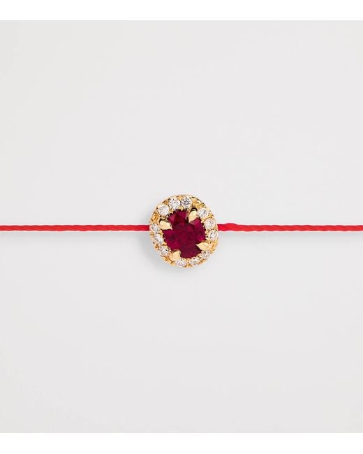 RedLine Red Diamond And Ruby Diva Bracelet