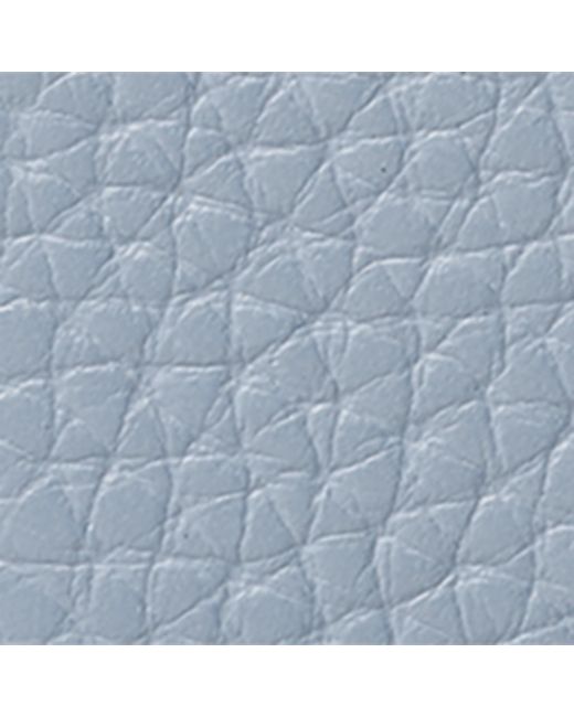Aspinal Blue Leather Logo Card Holder