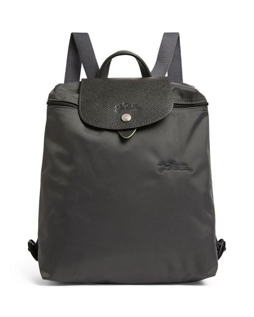 Longchamp Black Le Pliage Original Backpack