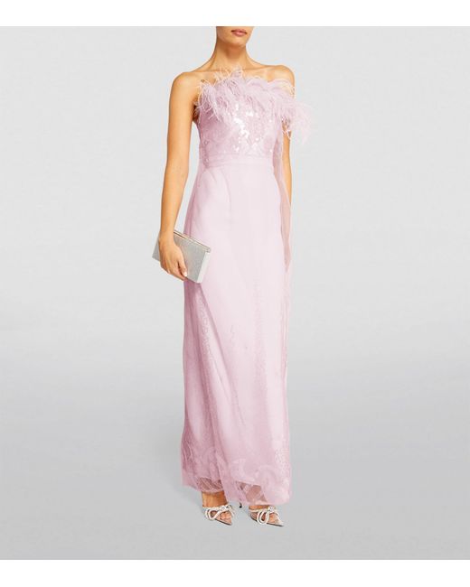 16Arlington Pink Exclusive Embellished Samare Gown