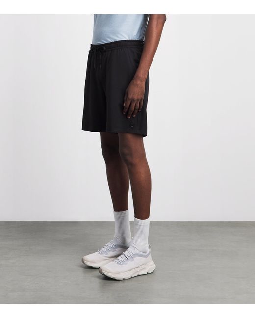 vuori Black Ponto Re/Actv Sweatshorts for men