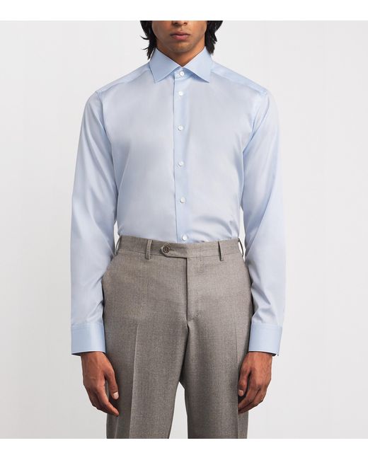 Eton of Sweden Blue Elevated Slim Fit Shirt for men