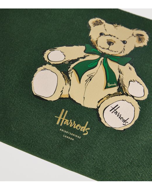 Harrods Green Henry Bear Pouch for men