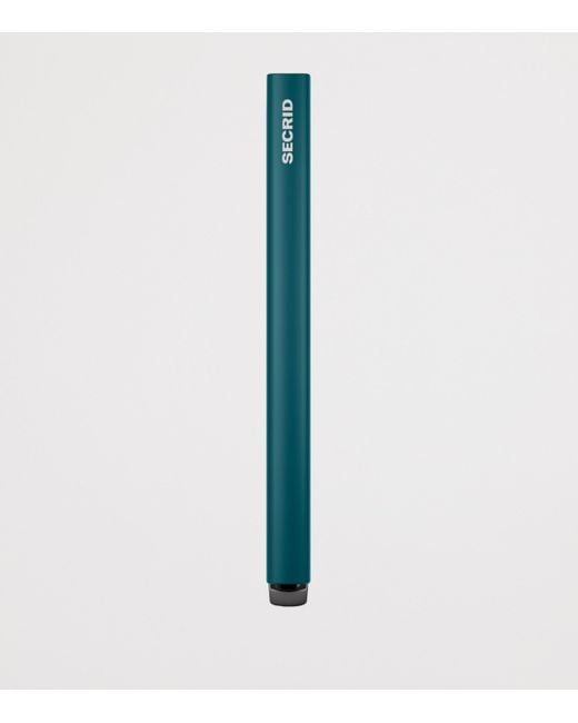 Secrid Green Fluted Aluminium Cardprotector for men