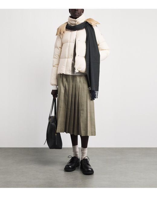 Moncler Natural Down Quilted Castlenew Jacket