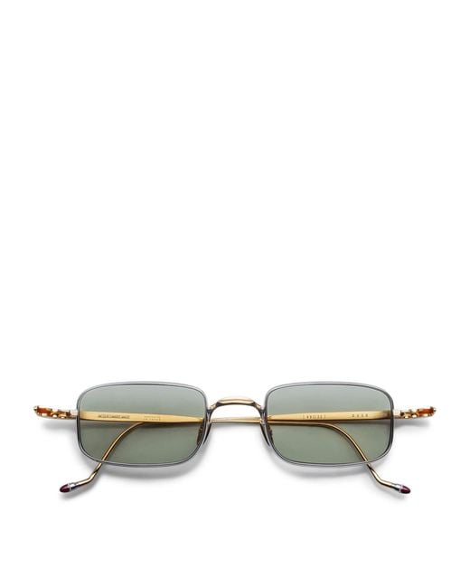 Jacques Marie Mage Green Titanium Dusk Sunglasses