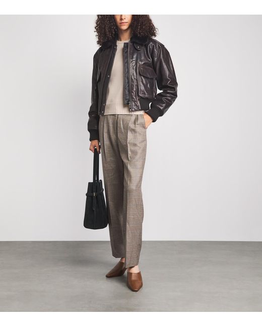 Agnona Natural Cashmere Lipstick Sweater