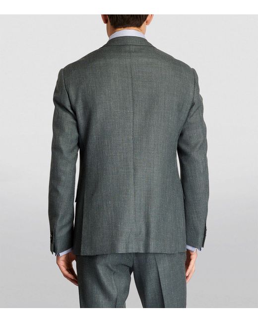 Corneliani Gray Wool-silk Blend 2-piece Suit for men