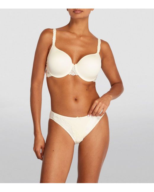 Chantelle White Champs Elysees Brazilian Briefs