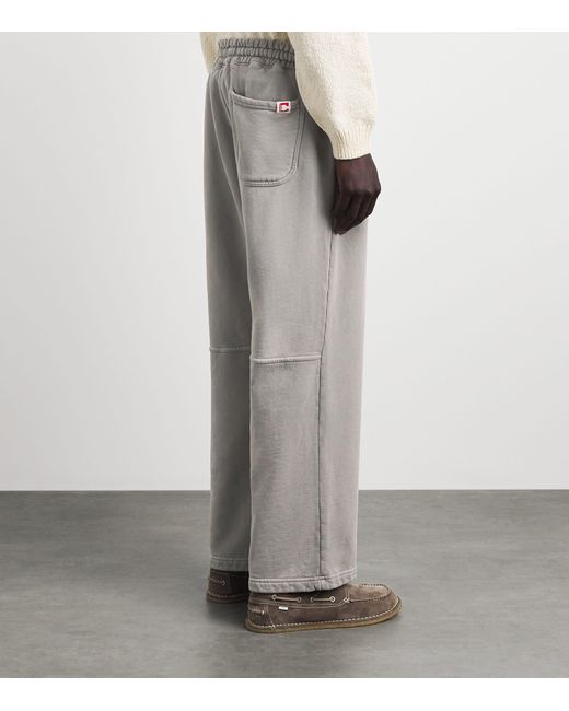 CHERRY LA Gray Hollywood Parachute Straight Sweatpants for men
