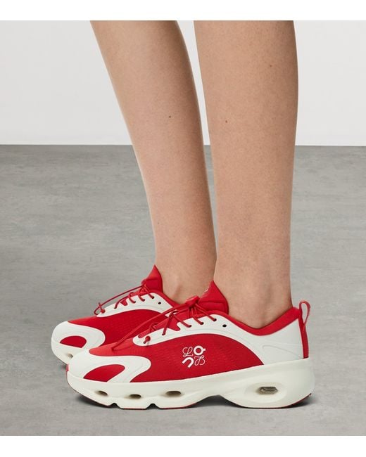 Loewe Red X On Cloudsolo Trainers