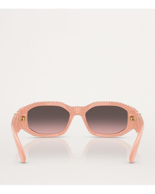 Versace Pink Nylon Sunglasses for men