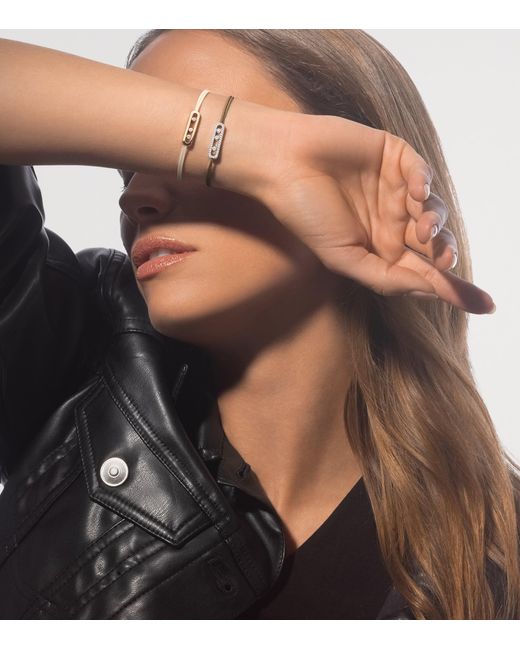 Messika White Care(S) And Diamond Bracelet