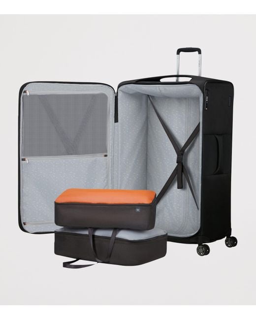 Samsonite Black Expandable Re-Lite Spinner Suitcase