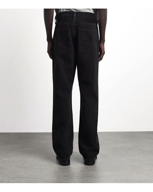 Agolde Black 90's Straight Jeans for men