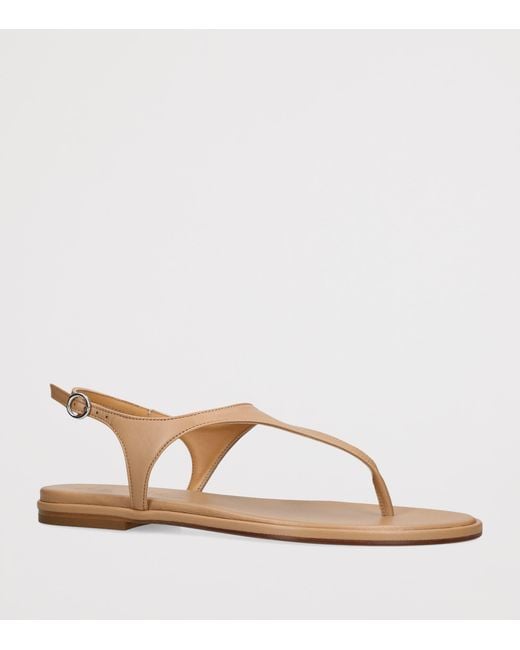Aeyde Natural Leather Raine Sandals