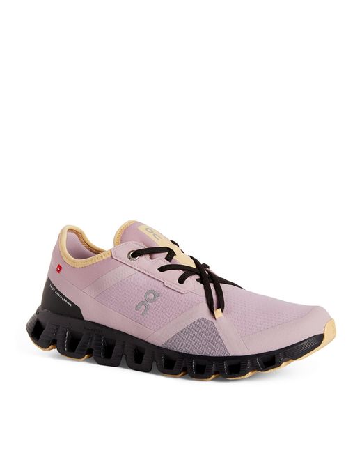 On Shoes Pink Cloud X 3 Ad Trainers