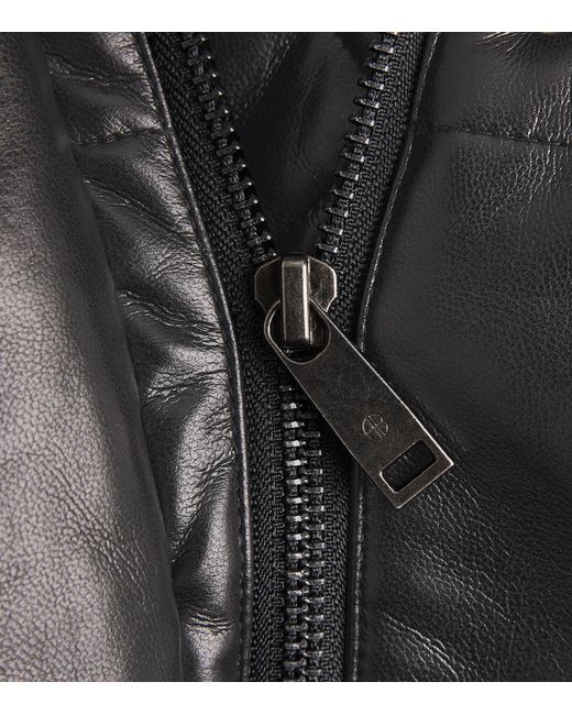 Anine Bing Black Oslo Puffer Jacket