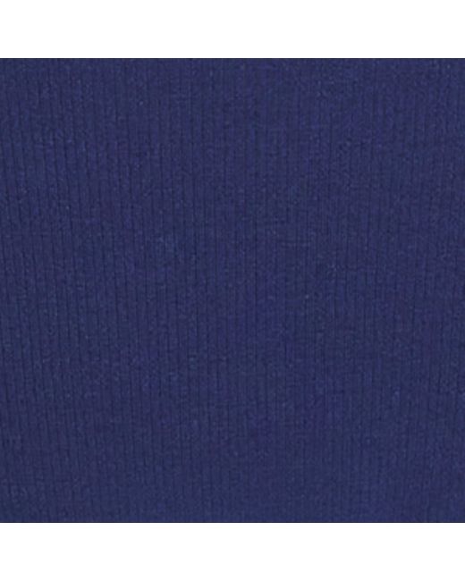 Polo Ralph Lauren Blue Lace-Detail Bikini Briefs