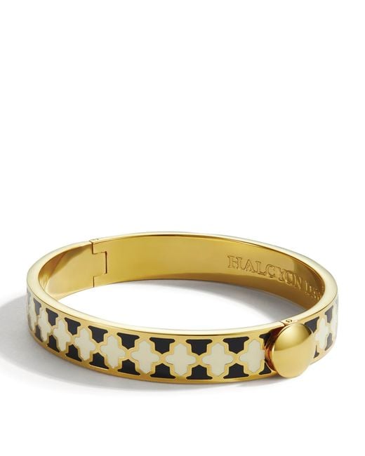 Halcyon Days Metallic Plated Agama Bangle for men