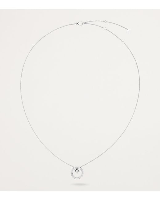 Chanel Metallic And Diamond Coco Crush Necklace